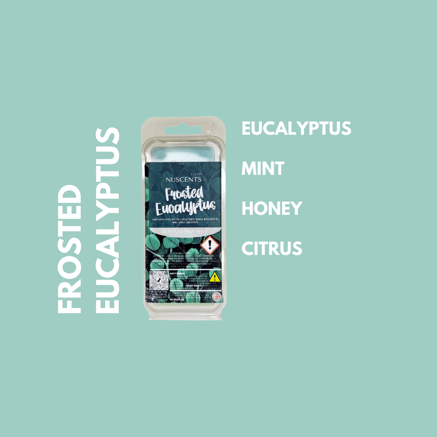 Frosted Eucalyptus Wax Melt Scent Notes