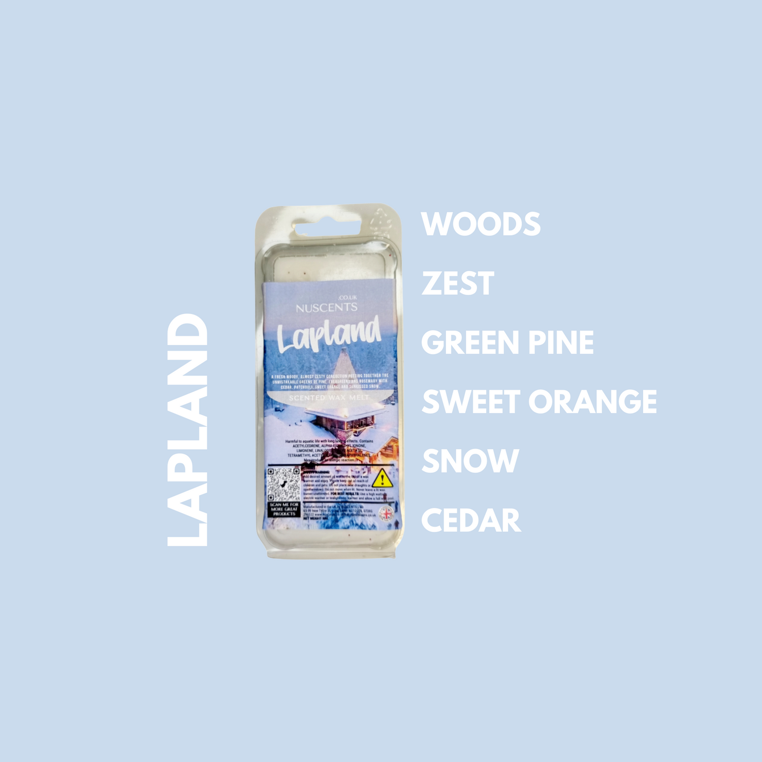 Lapland Wax Melt Scent Notes