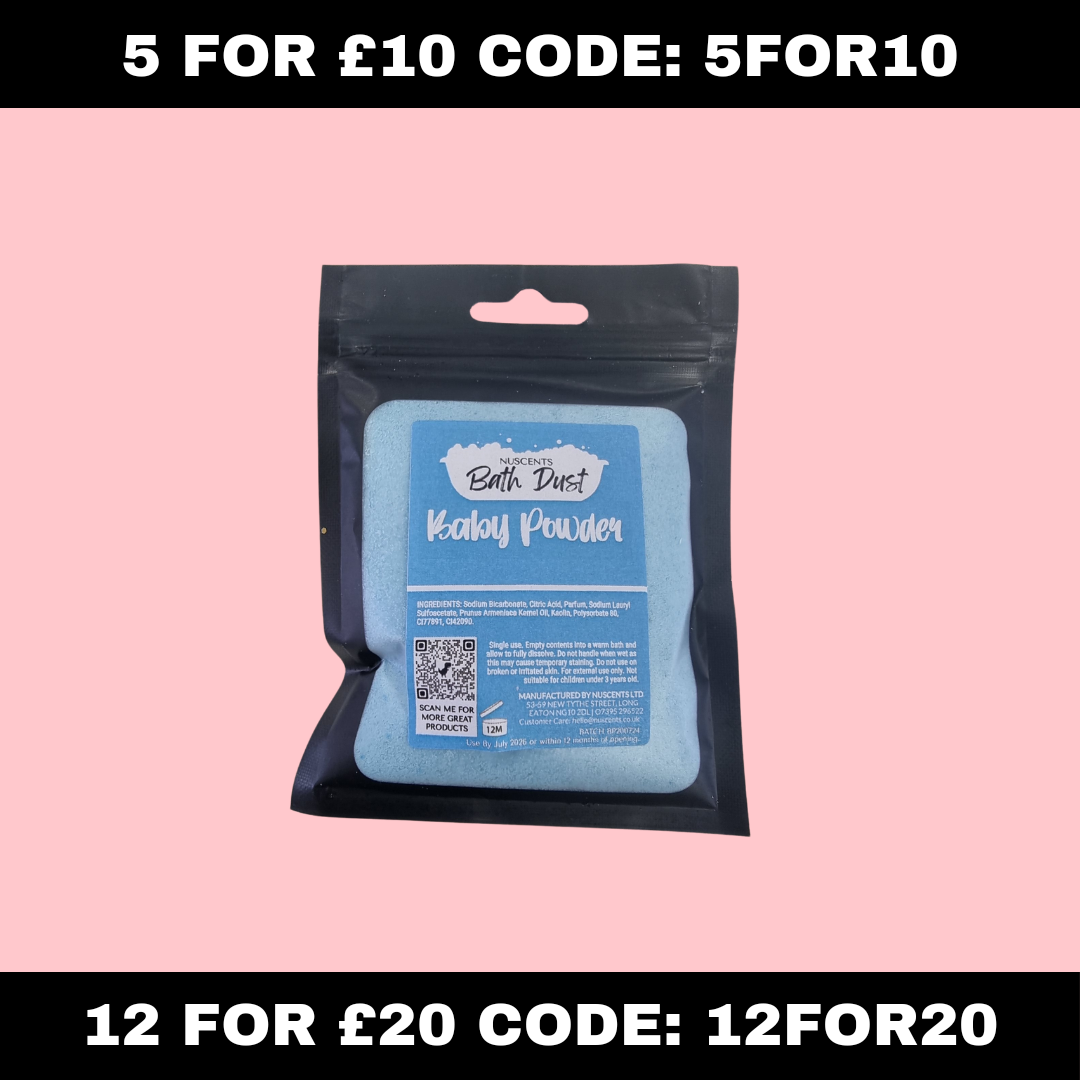 Baby Powder Bath Dust