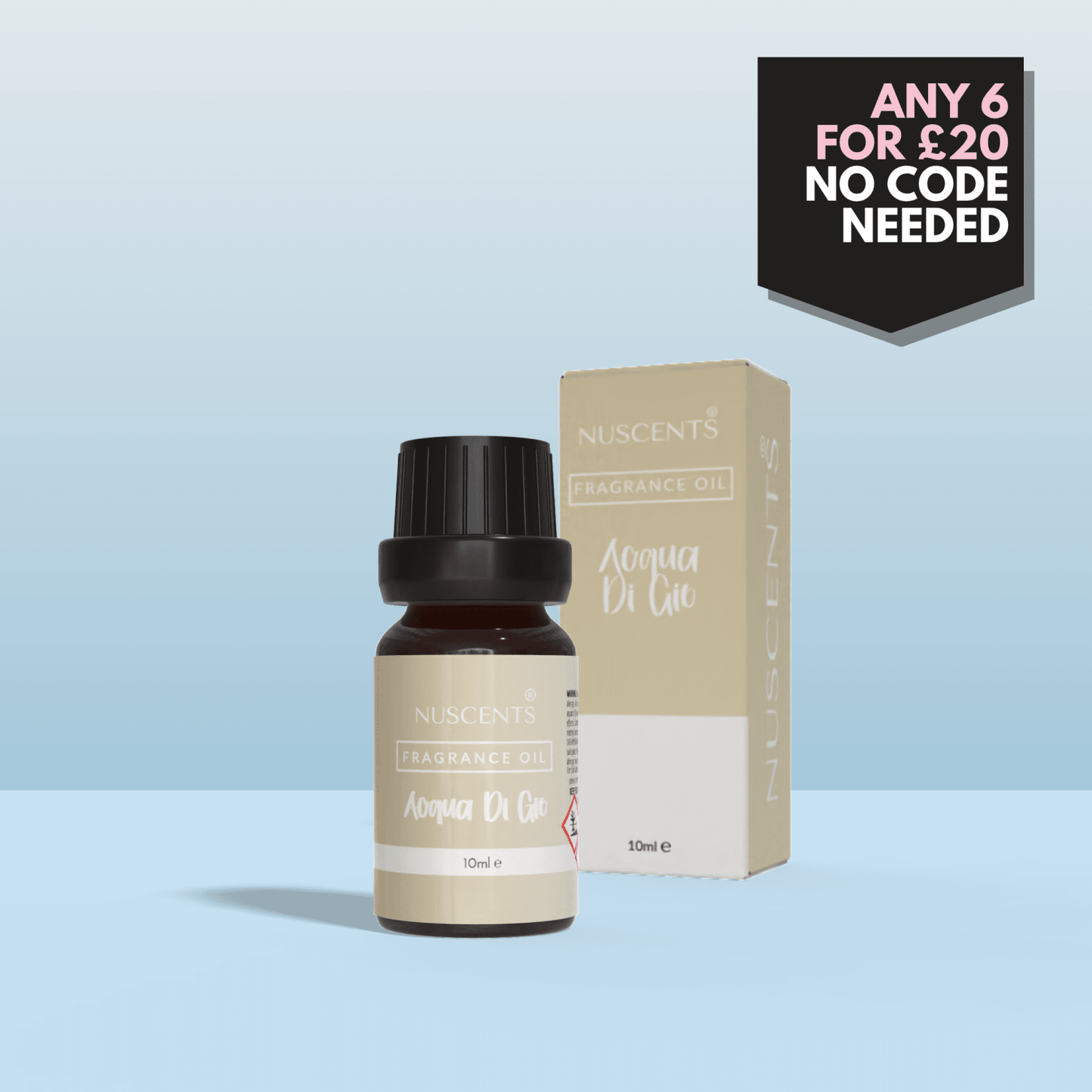 Acqua Di Gio Aroma Diffuser Fragrance Oil - Nuscents