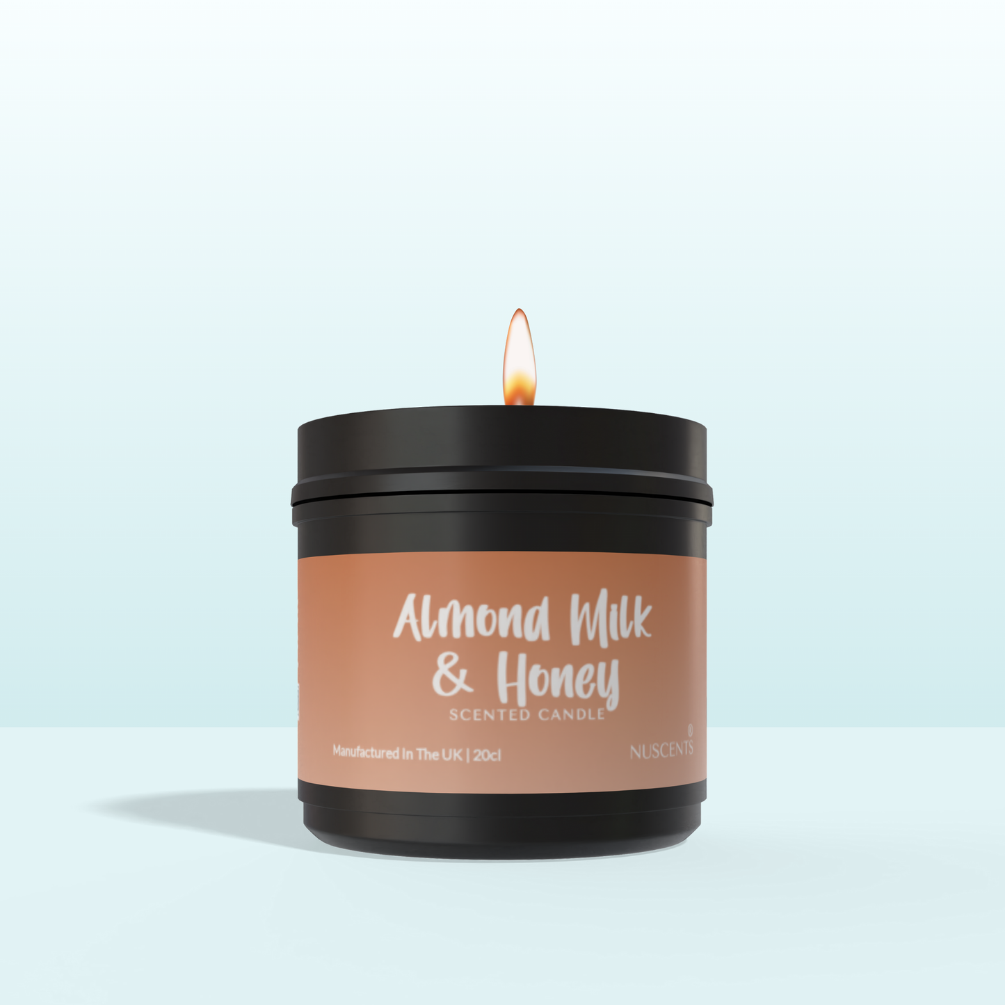 Almond Milk & Honey Scented Candle 20cl - Nuscents