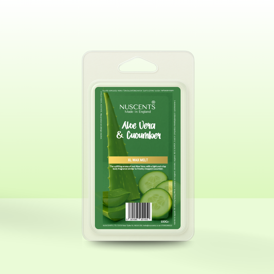 *LAST CHANCE Aloe Vera & Cucumber XL Wax Melt - Nuscents
