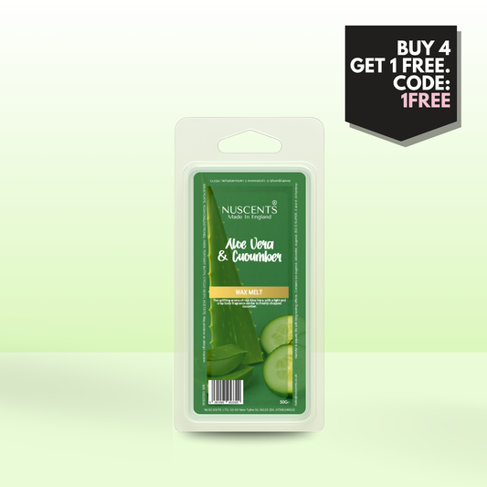 50g *LAST CHANCE Aloe Vera & Cucumber Scented Wax Melt