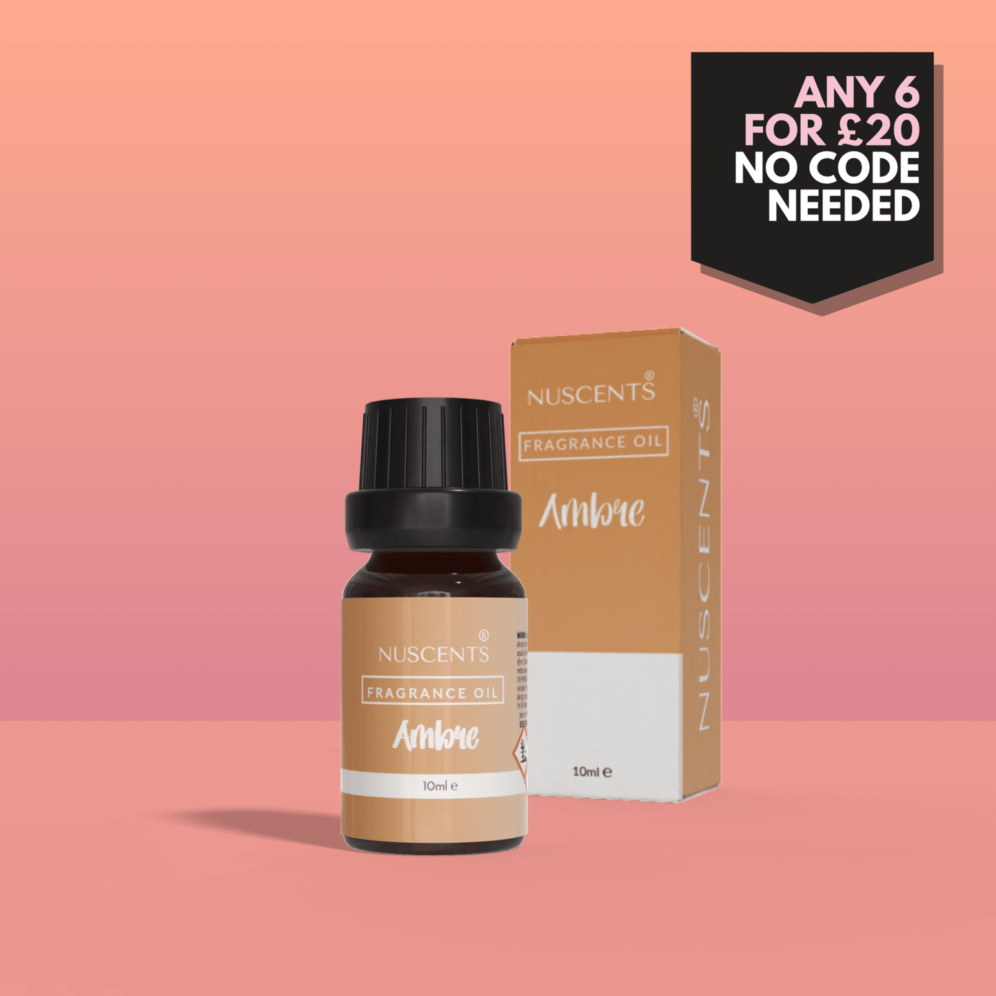 Ambre Aroma Diffuser Fragrance Oil - Nuscents