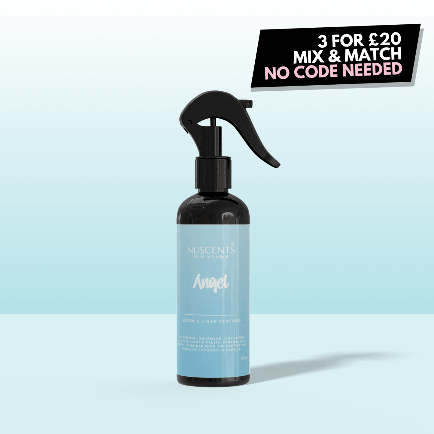 Angel Room & Linen Perfume Spray - Nuscents