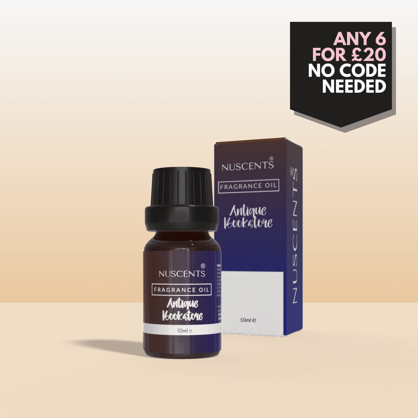 Antique Bookstore Aroma Diffuser Fragrance Oil - Nuscents