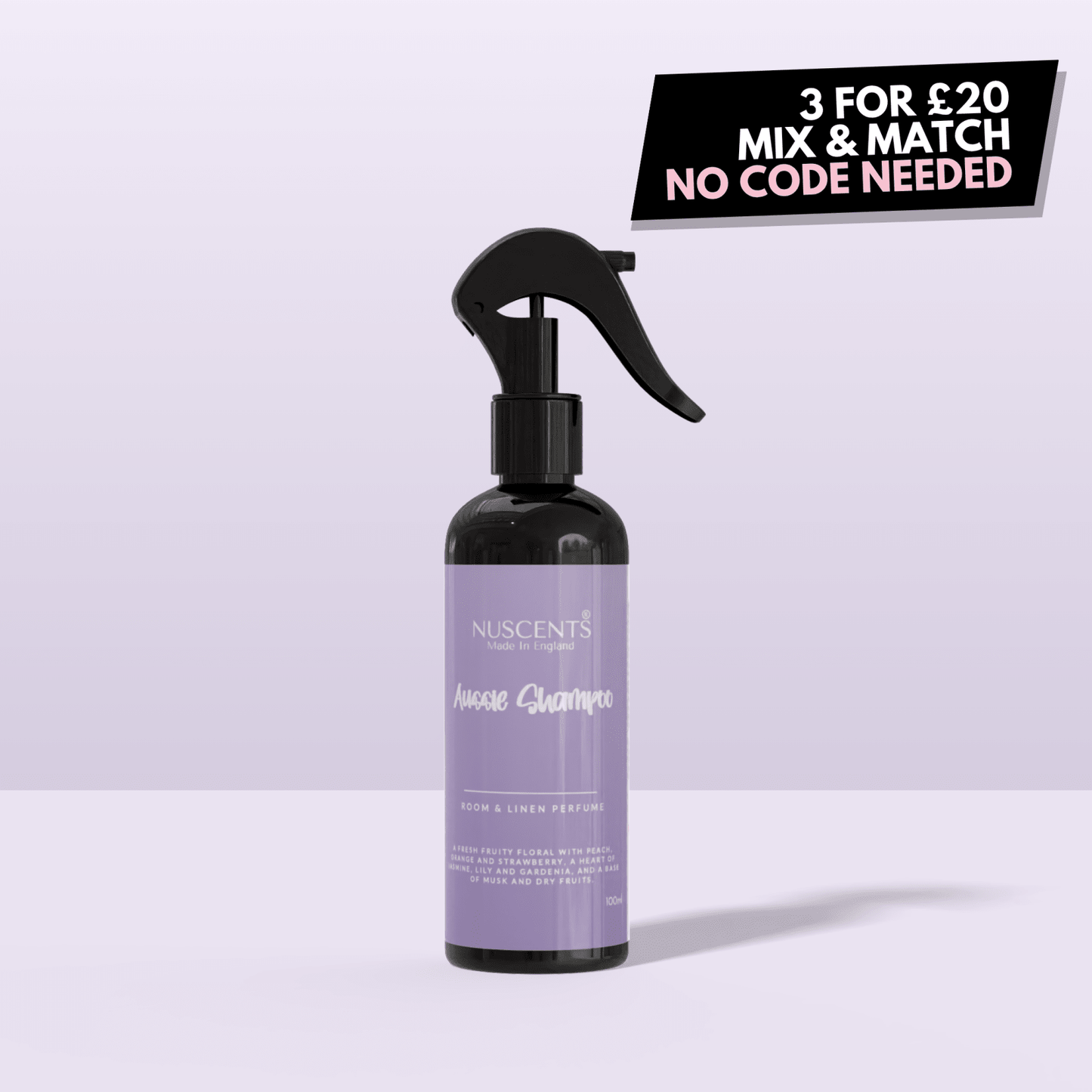 Aussie Shampoo Room & Linen Perfume Spray - Nuscents