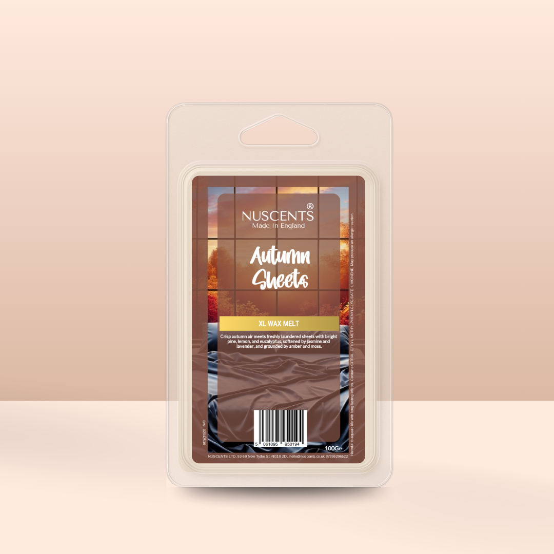 *LAST CHANCE AUTUMN Autumn Sheets XL Wax Melt - Nuscents
