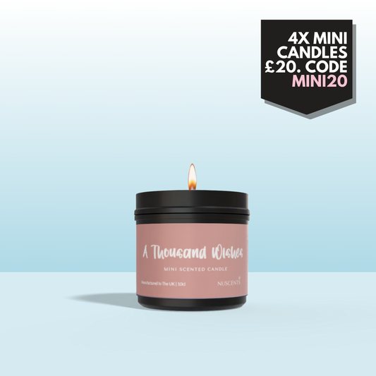 A Thousand Wishes Mini Candle - Nuscents