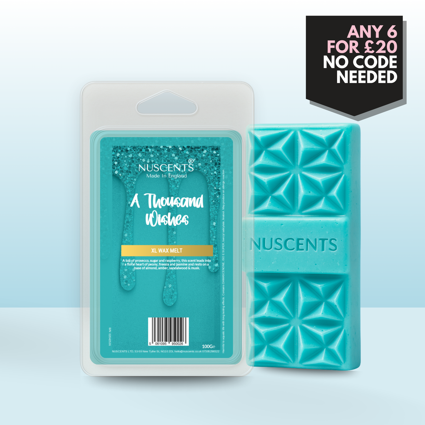 *LIMITED EDITION A Thousand Wishes Wax Melt 100g XL