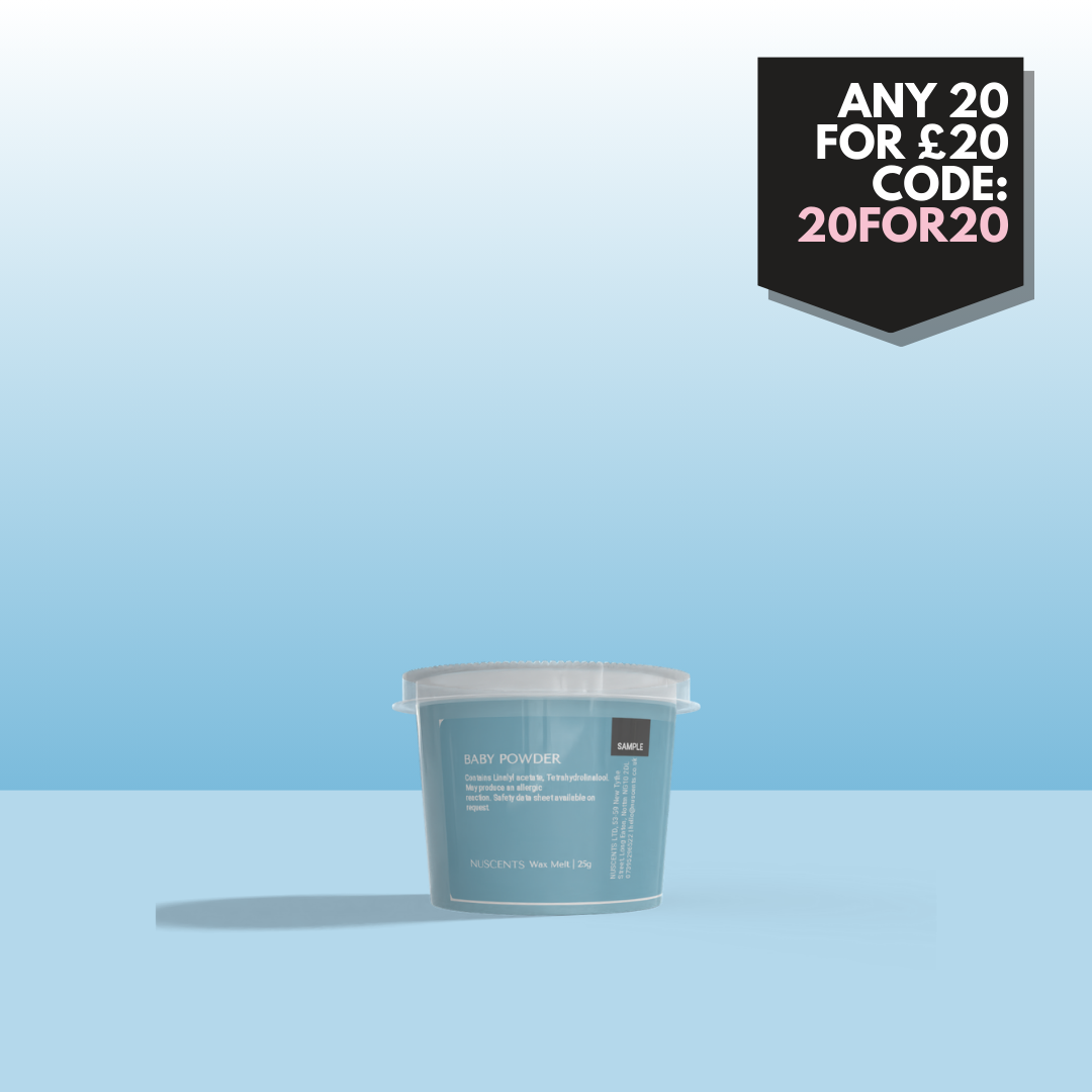 Baby Powder *V2* Wax Melt Sample 25g