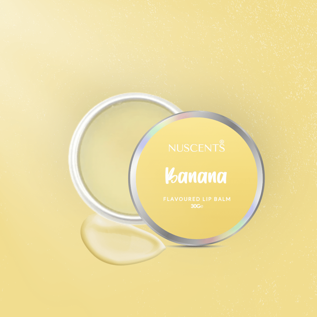 Banana Flavoured Lip Balm - Nuscents