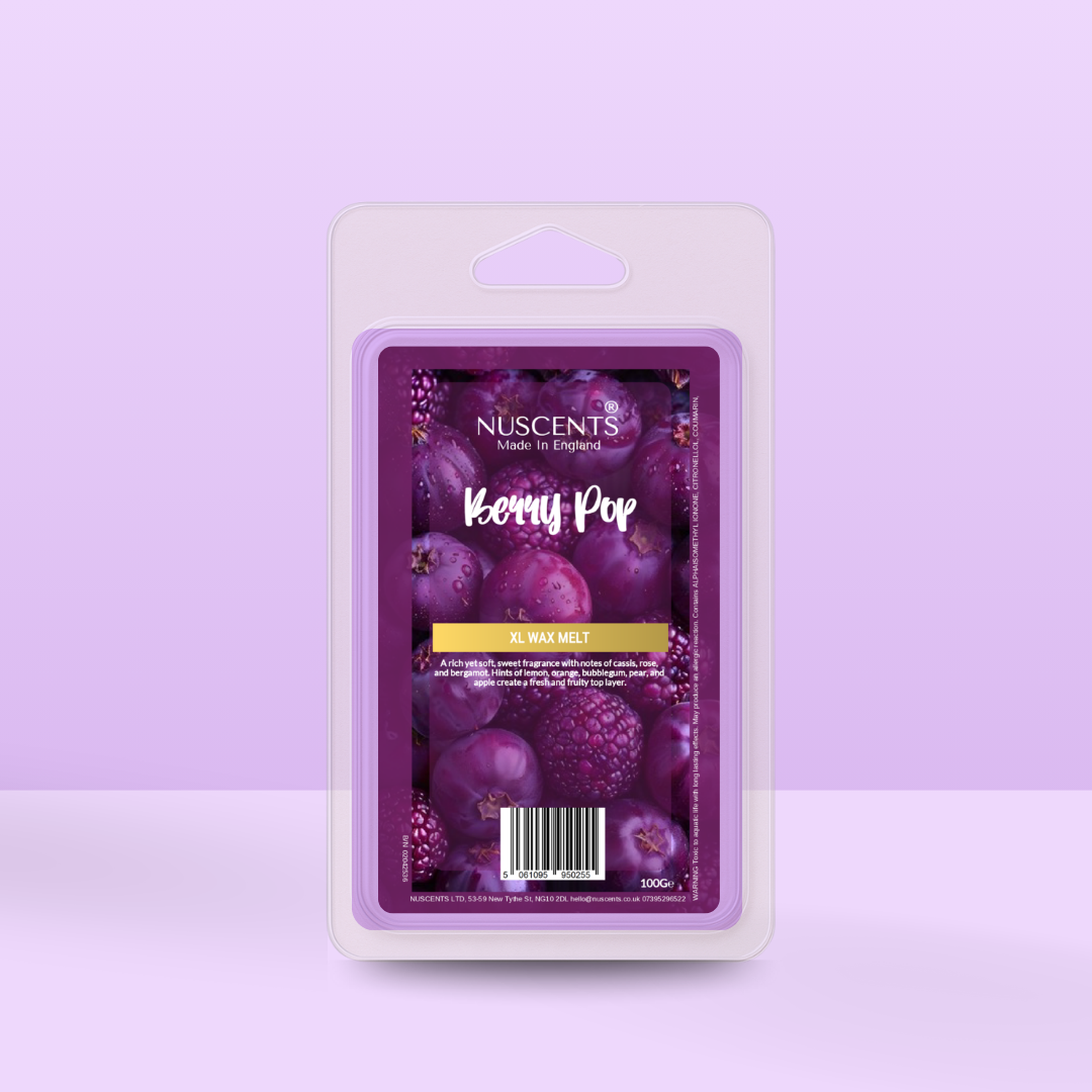 *NEW Berry Pop XL Wax Melt - Nuscents