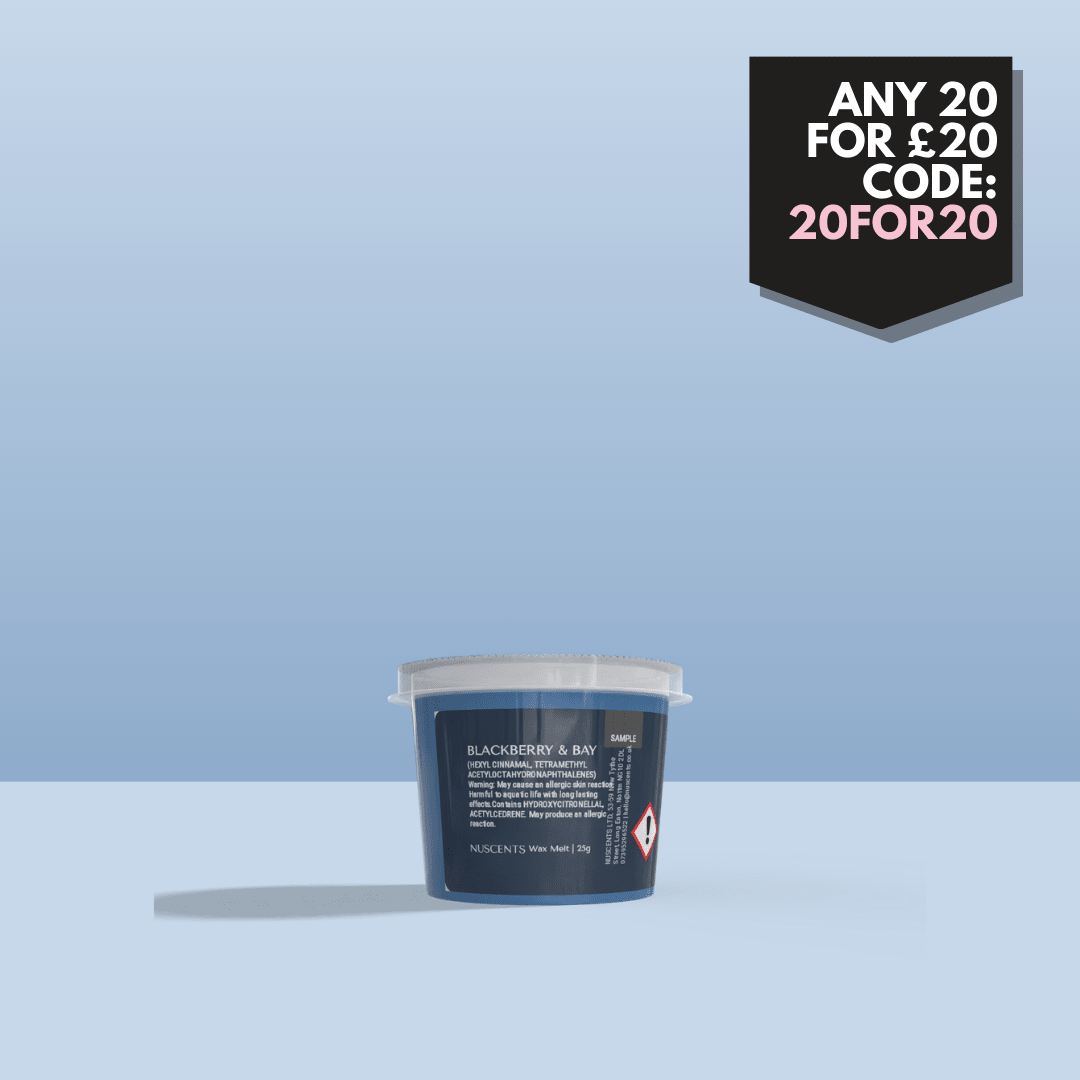 Blackberry & Bay Wax Melt Sample 25g - Nuscents