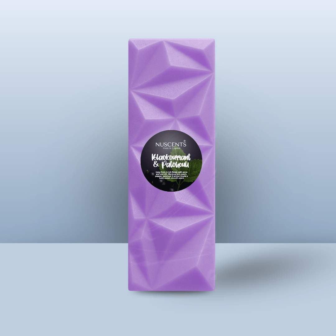 *Blackcurrant & Patchouli - Original Wax Melt Snap Bar XL - Nuscents