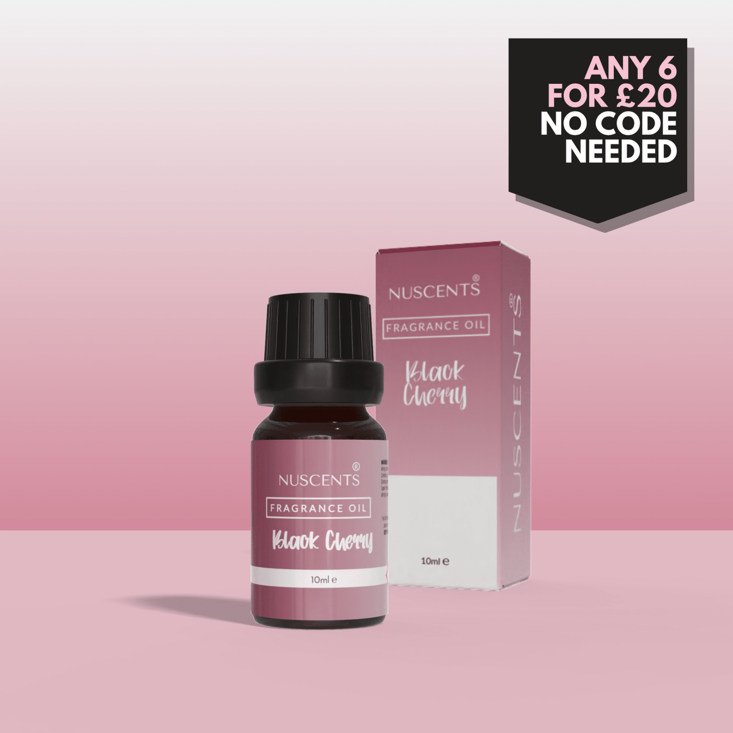 Black Cherry Aroma Diffuser Fragrance Oil - Nuscents