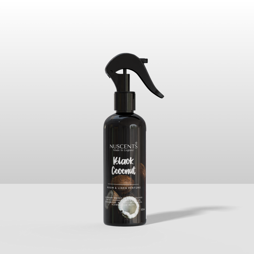 Black Coconut Room & Linen Perfume Spray