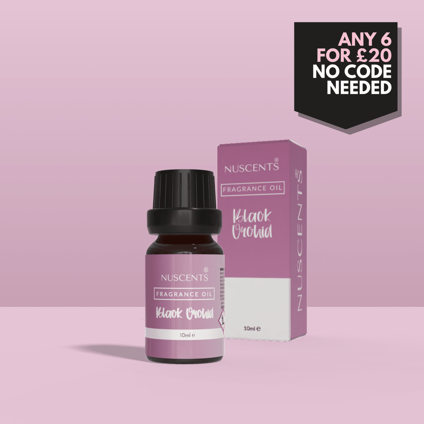 Black Orchid Aroma Diffuser Fragrance Oil - Nuscents