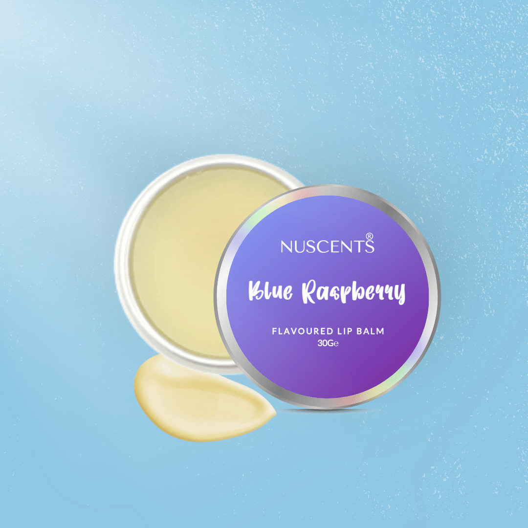 Blue Raspberry Flavoured Lip Balm - Nuscents