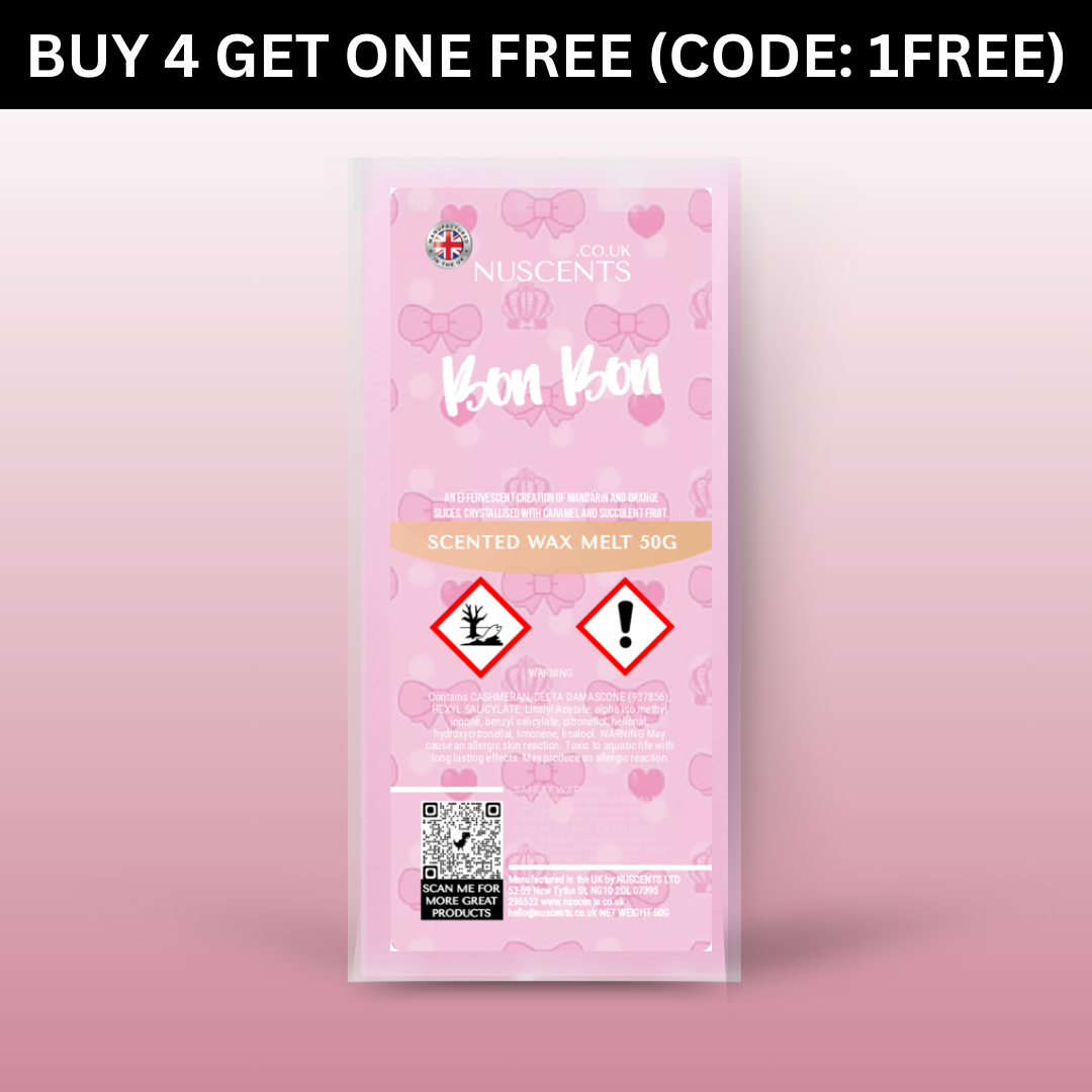 50g *LAST CHANCE Bon Bon Scented Wax Melt - Nuscents
