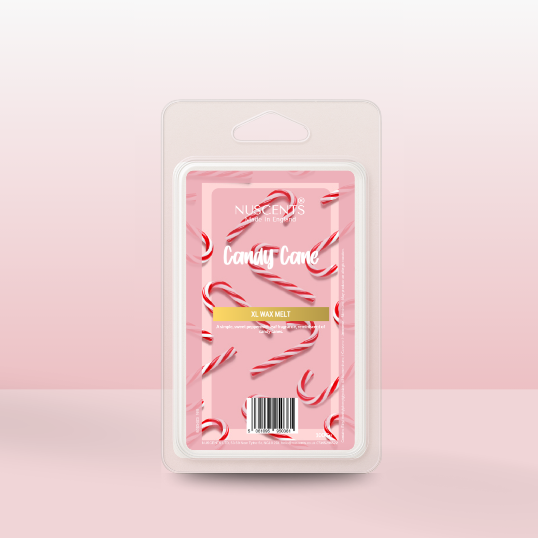 *LIMITED EDITION Candy Cane XL Wax Melt - Nuscents