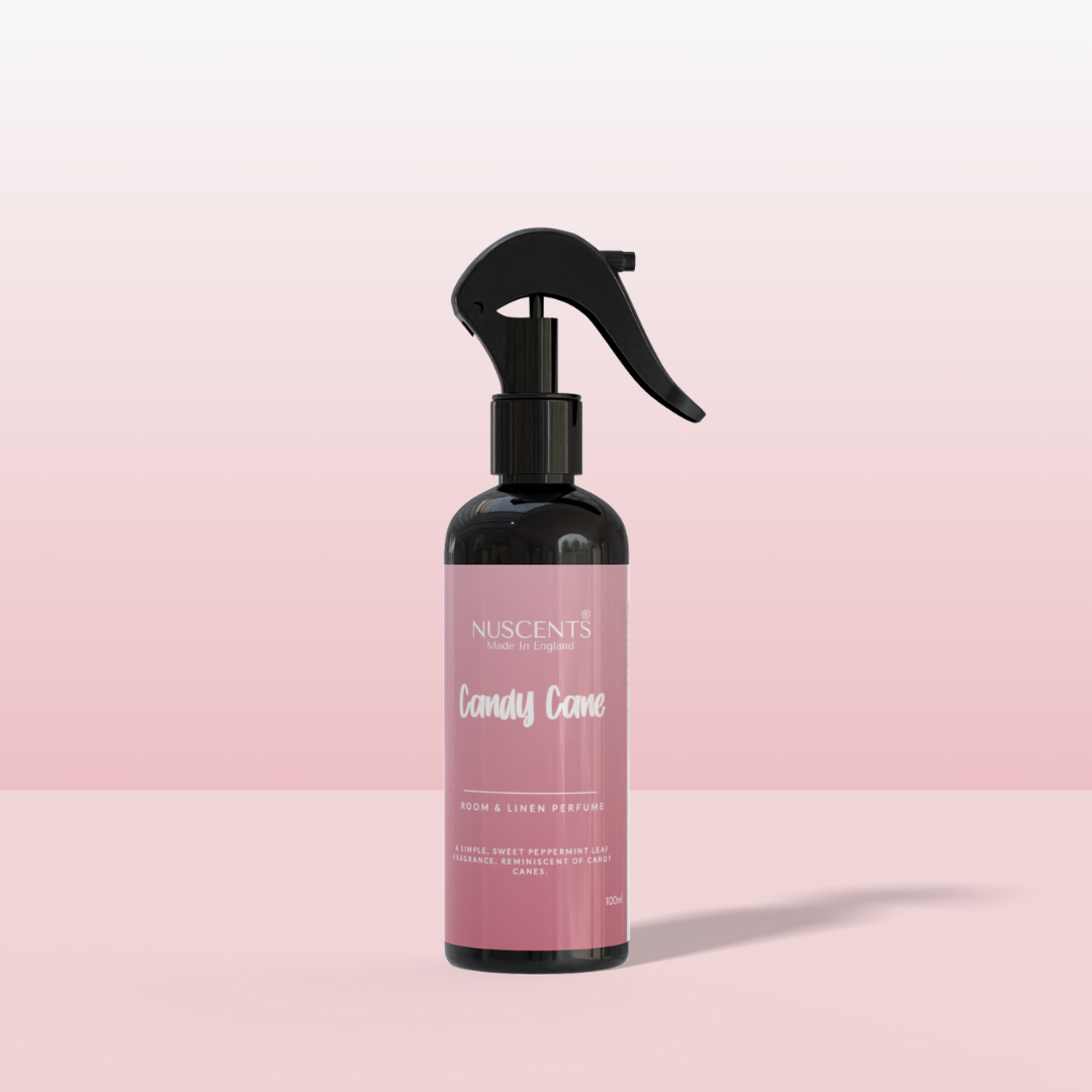 LIMITED EDITION Candy Cane Room & Linen Perfume Spray - Nuscents