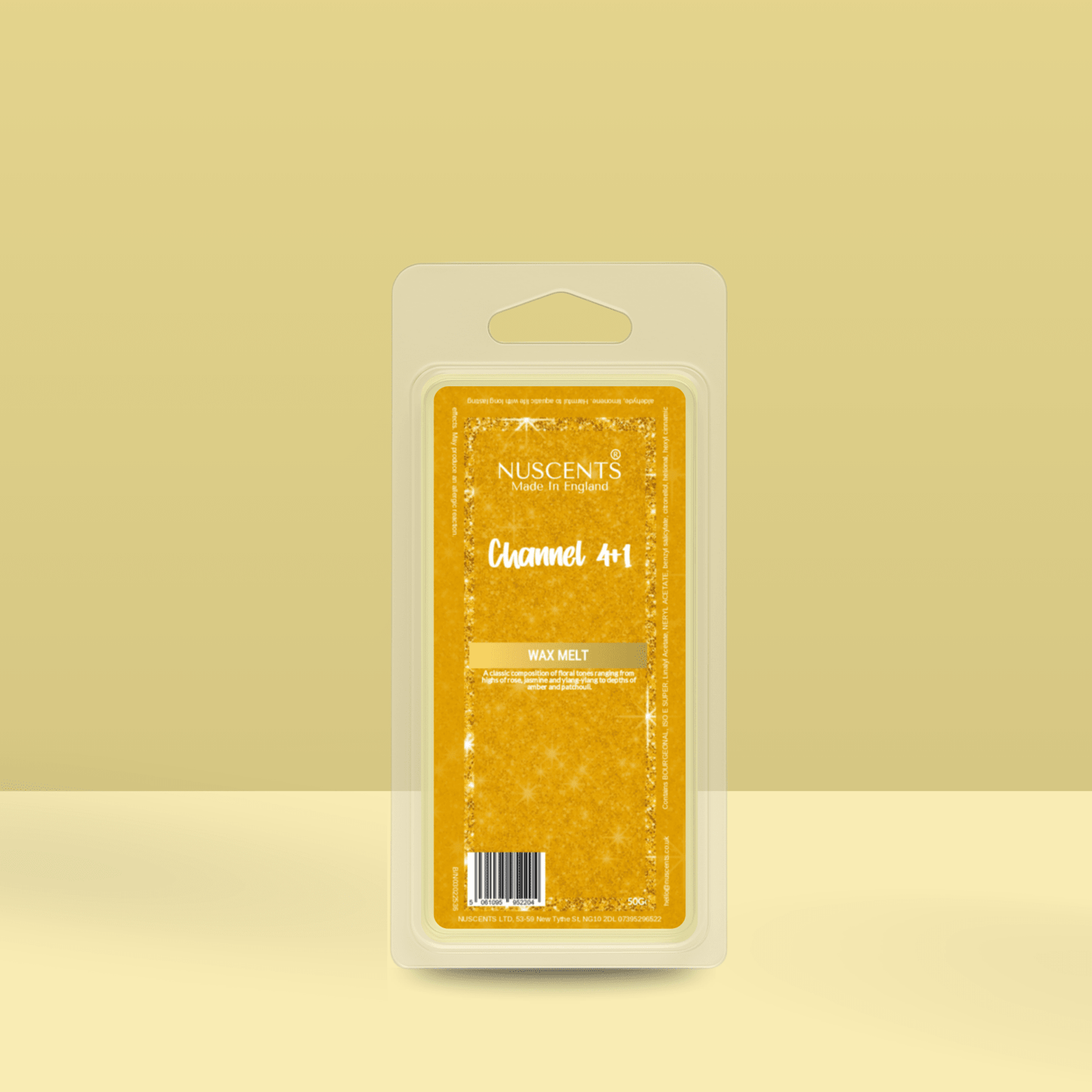 50g Channel 4+1 Scented Wax Melt - Nuscents