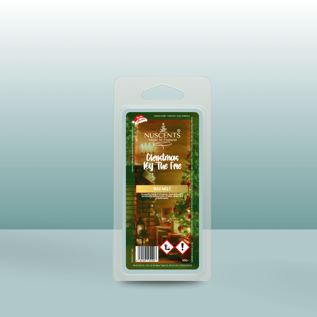 50g *CHRISTMAS Christmas By The Fire Scented Wax Melt - Nuscents