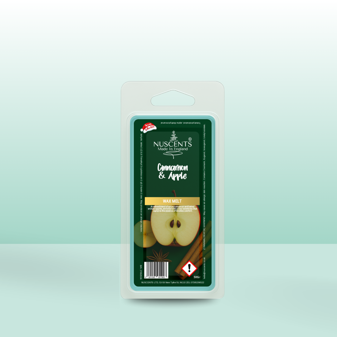 50g *CHRISTMAS Cinnamon & Apple Scented Wax Melt