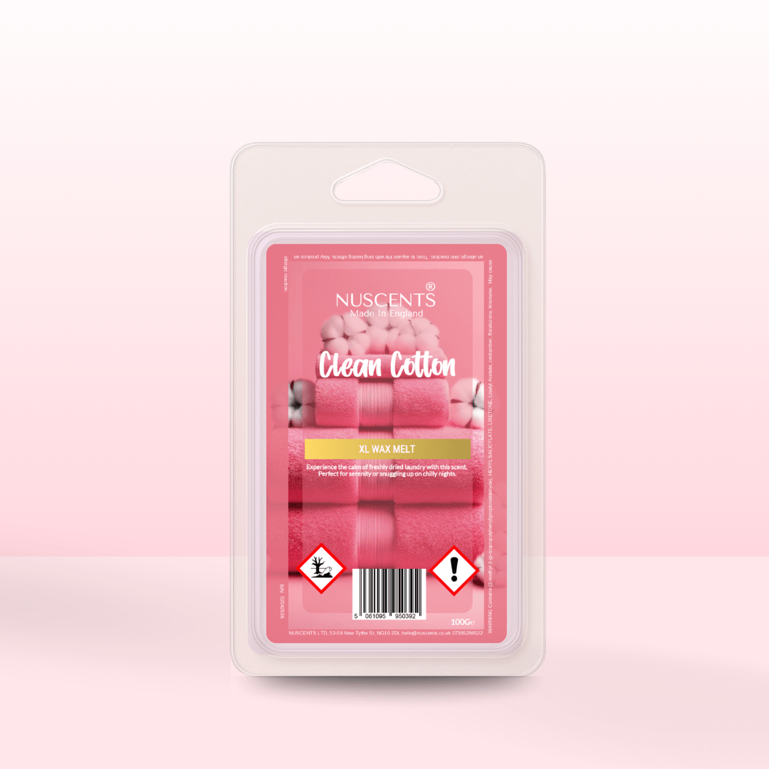 Clean Cotton - Soy XL Wax Melt - Nuscents