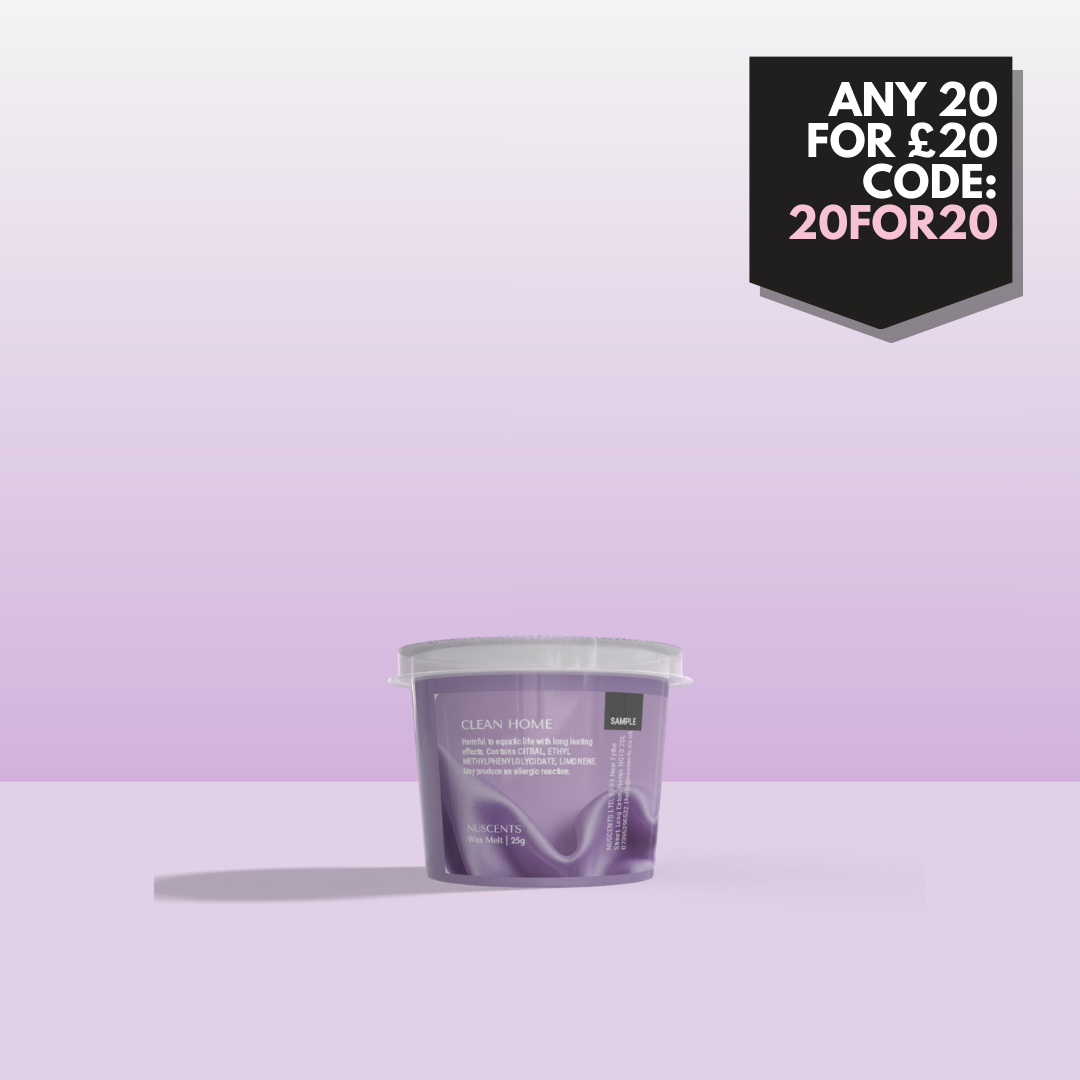 Clean Home Wax Melt Sample 25g