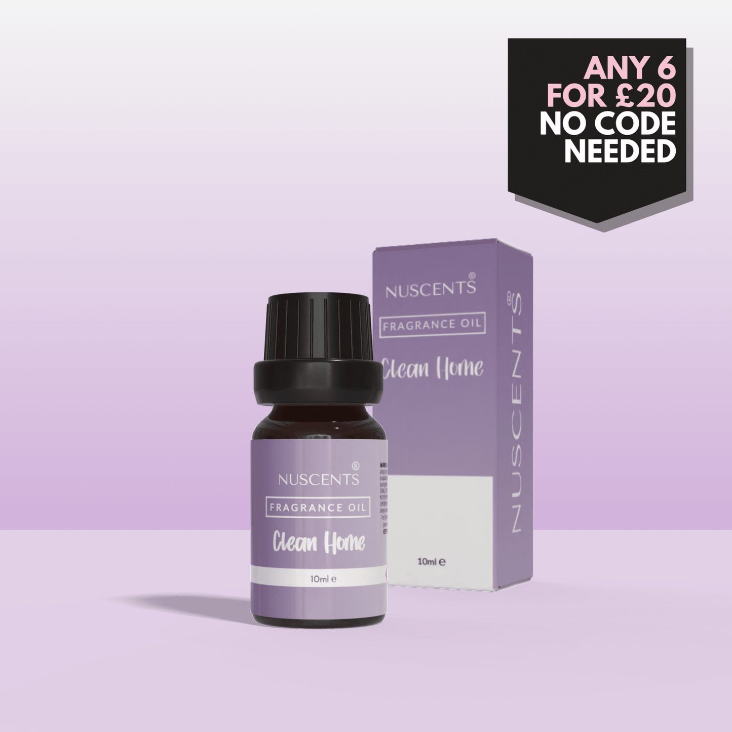 Clean Home Aroma Diffuser Fragrance Oil - Nuscents