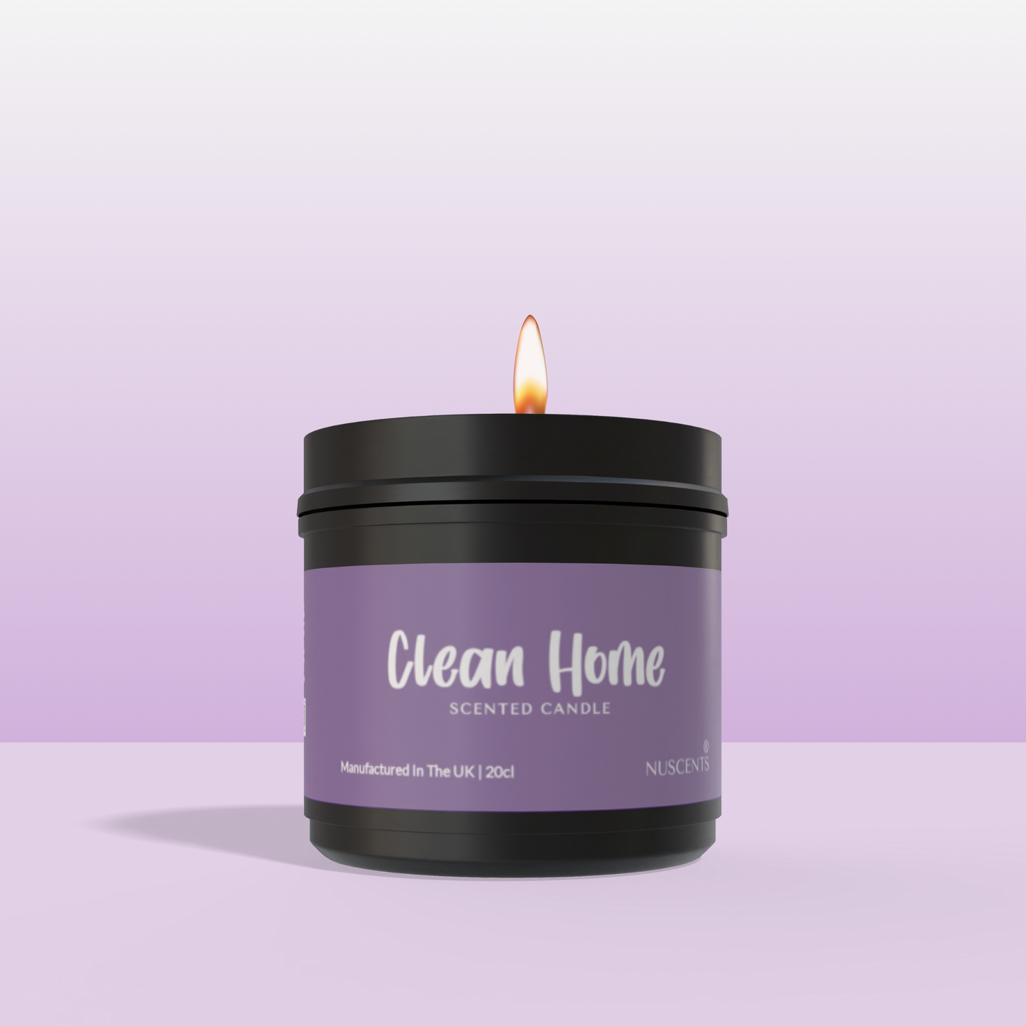Clean Home Scented Candle 20cl - Nuscents