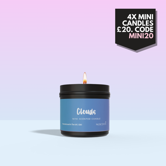 Clouds Mini Candle - Nuscents