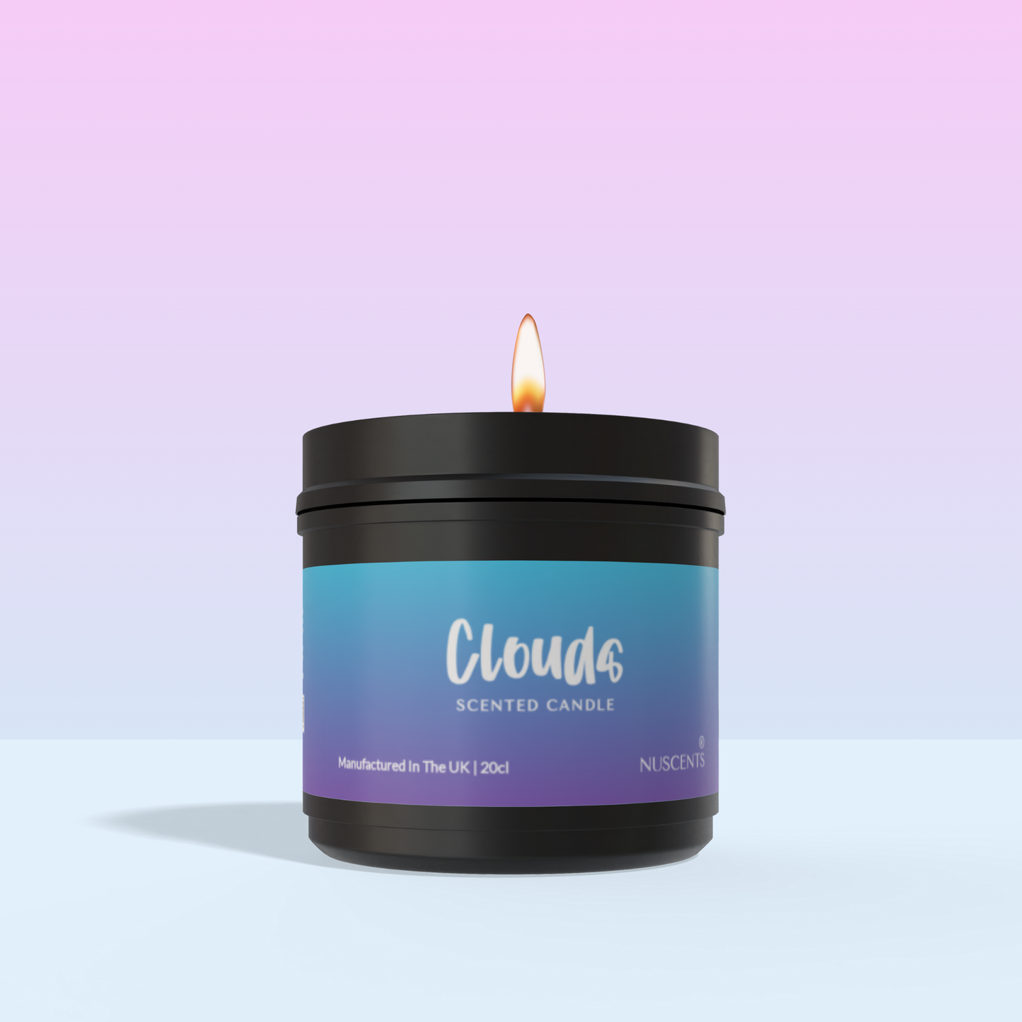 Clouds Scented Candle 20cl - Nuscents
