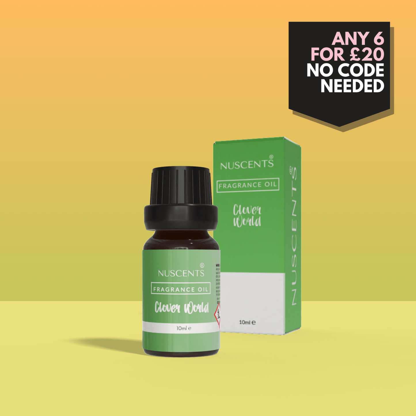 Clover World Aroma Diffuser Fragrance Oil - Nuscents