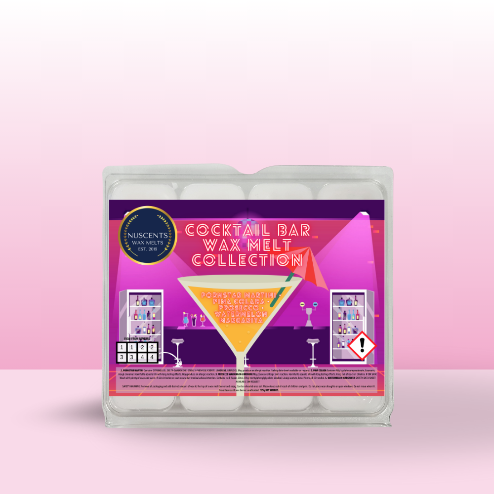 Cocktail Bar Wax Melt Scent Collection Box