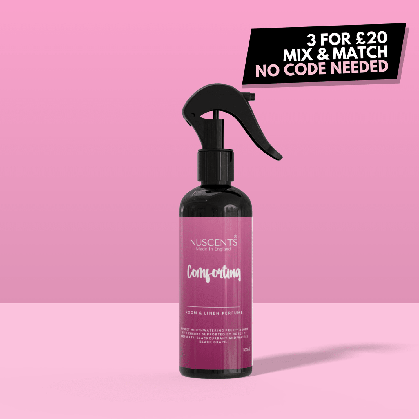Comforting Room & Linen Perfume Spray - Nuscents