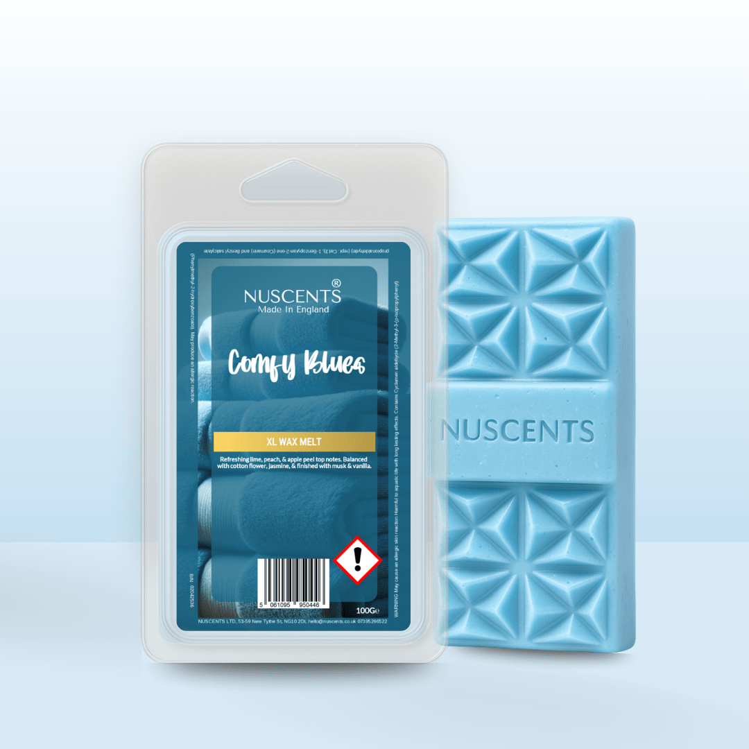 Comfy Blues - Soy XL Wax Melt - Nuscents