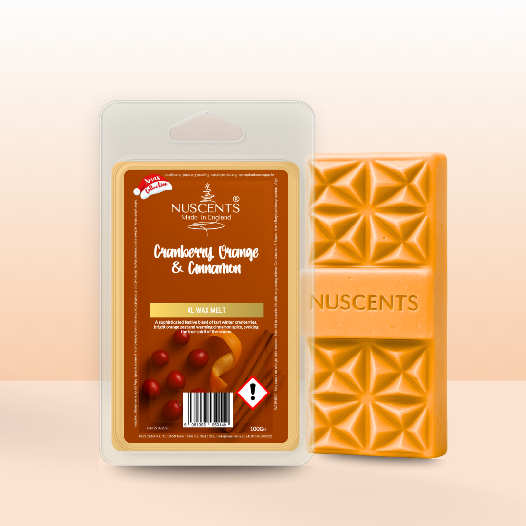 *XMAS Cranberry, Orange & Cinnamon - Soy XL Wax Melt