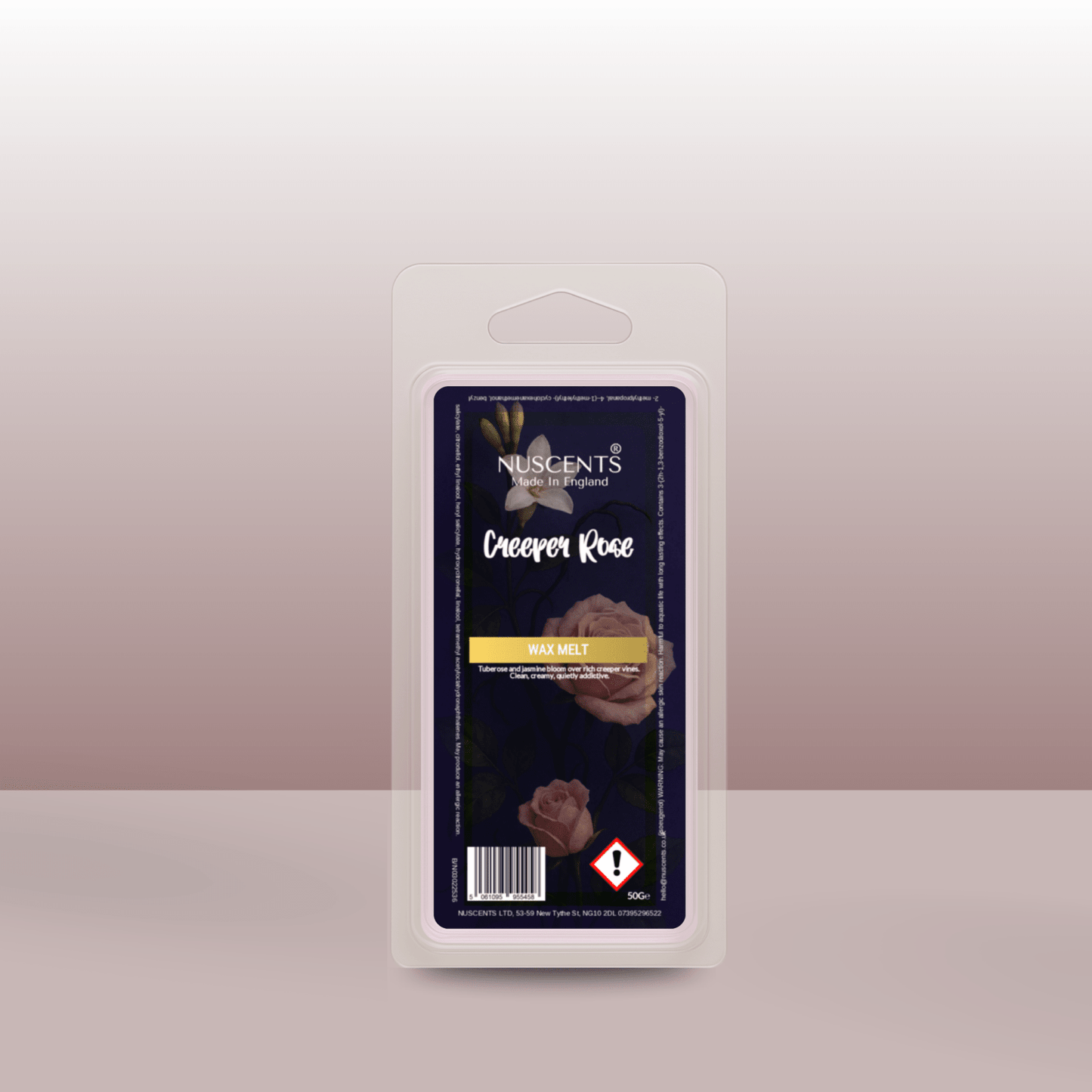 50g *Creeper Rose Scented Wax Melt - Nuscents
