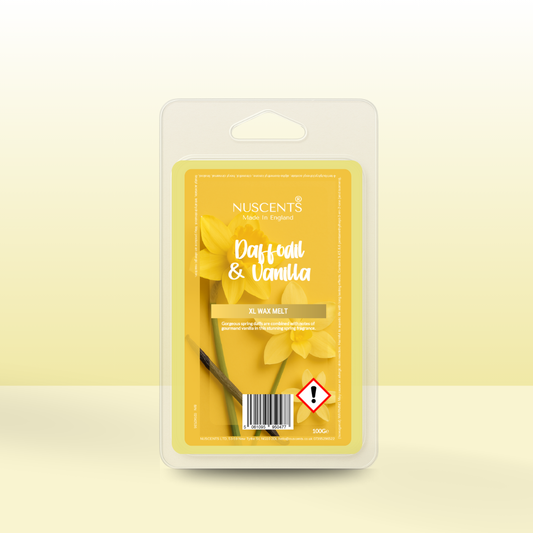 Daffodil & Vanilla Flower XL Wax Melt - Nuscents