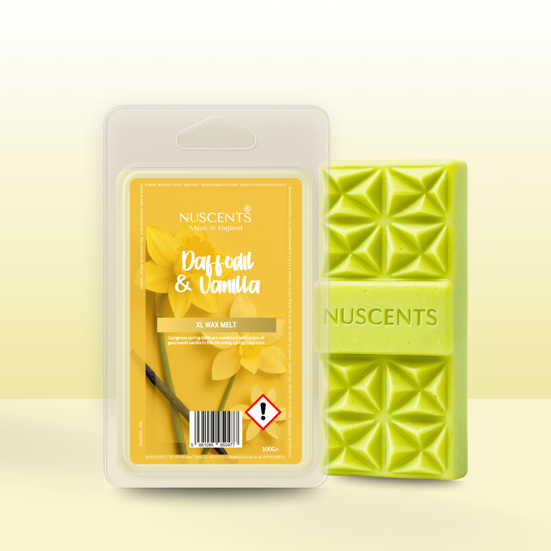 *Daffodil & Vanilla Flower - Soy XL Wax Melt - Nuscents