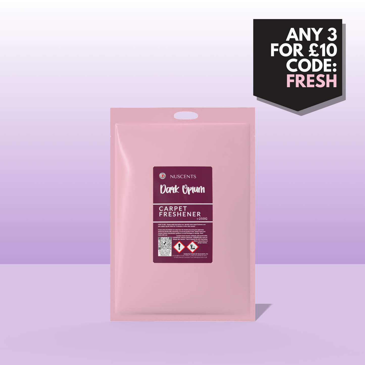 Dark Opium Carpet Freshener 250g - Nuscents