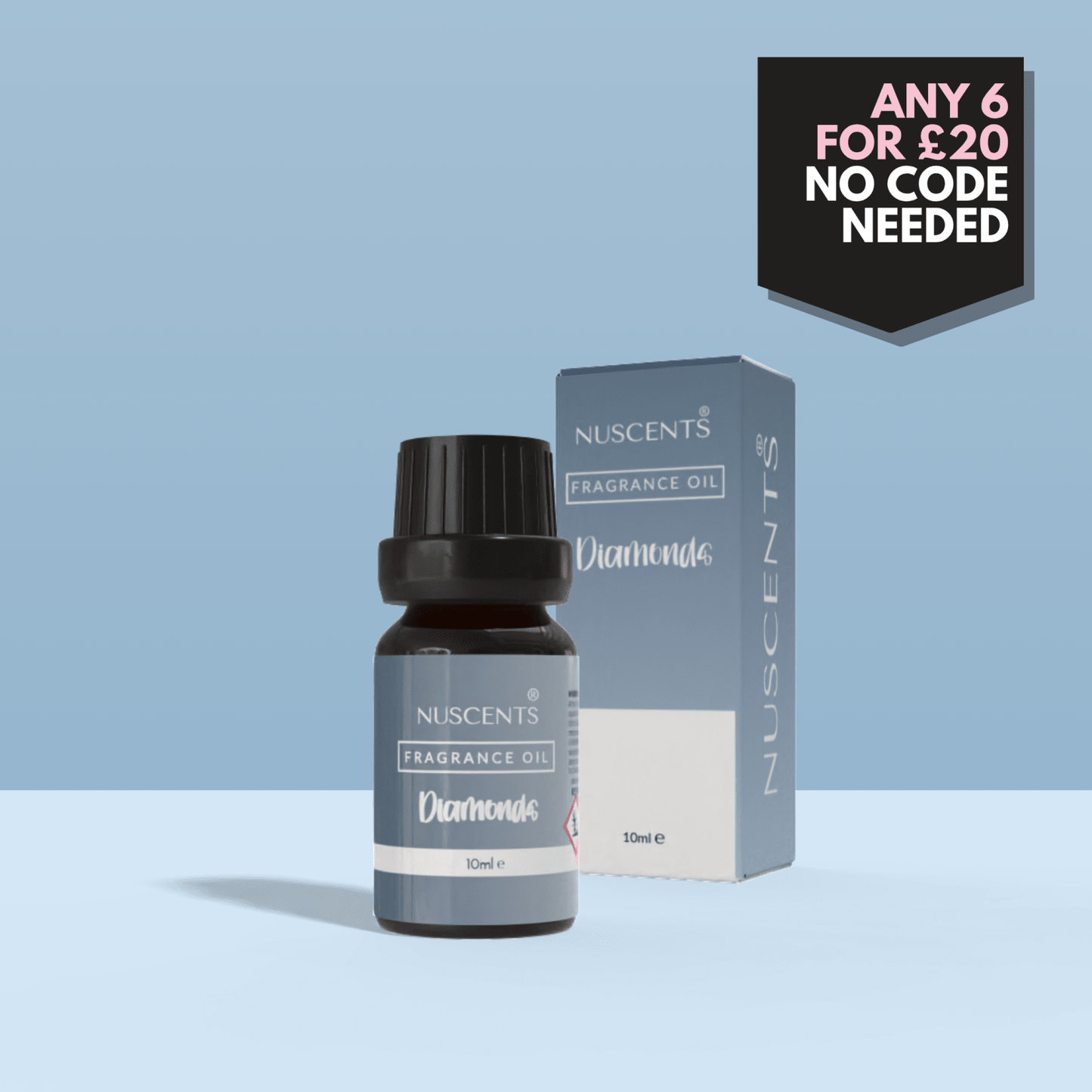 Diamonds Aroma Diffuser Fragrance Oil - Nuscents