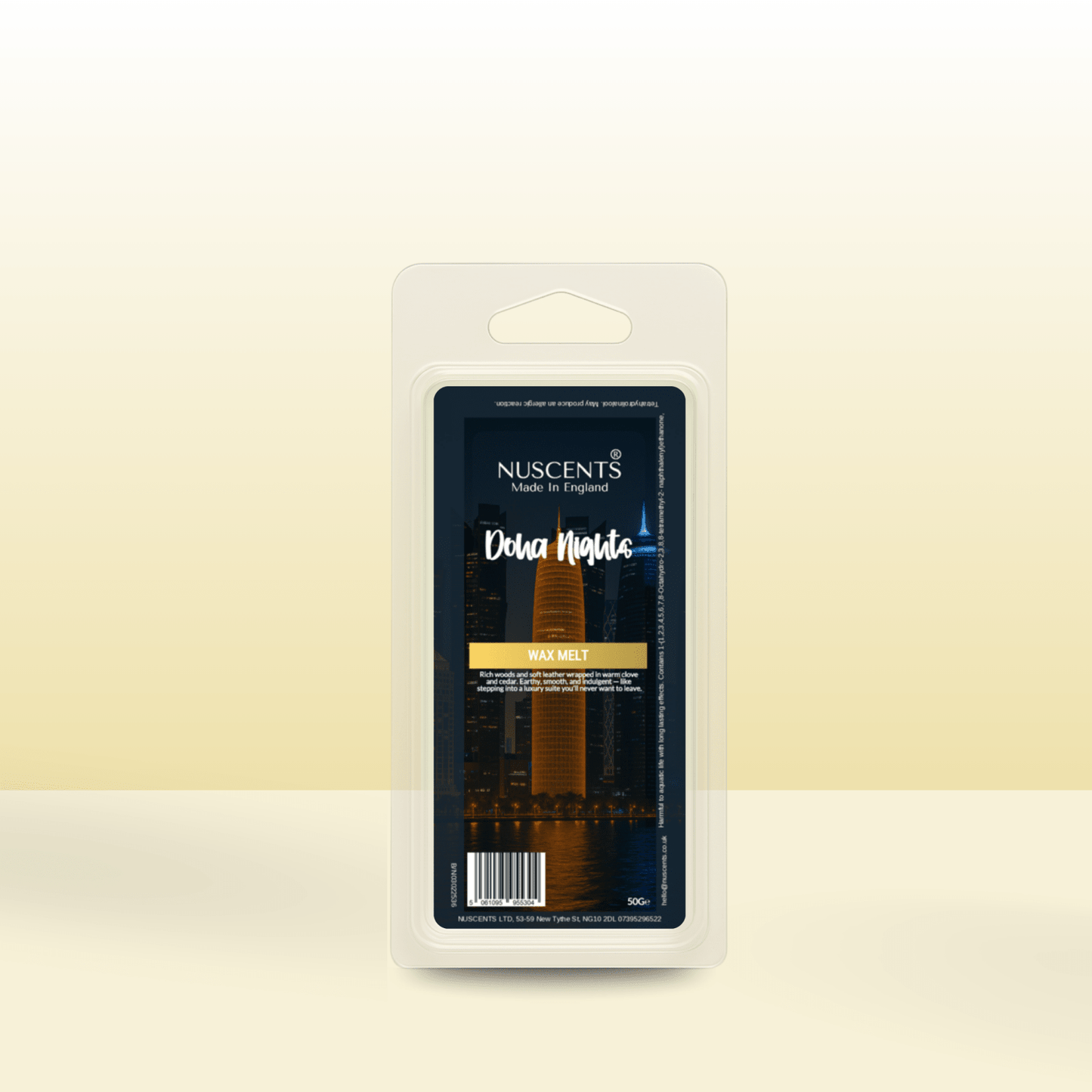 50g *Doha Nights Scented Wax Melt - Nuscents