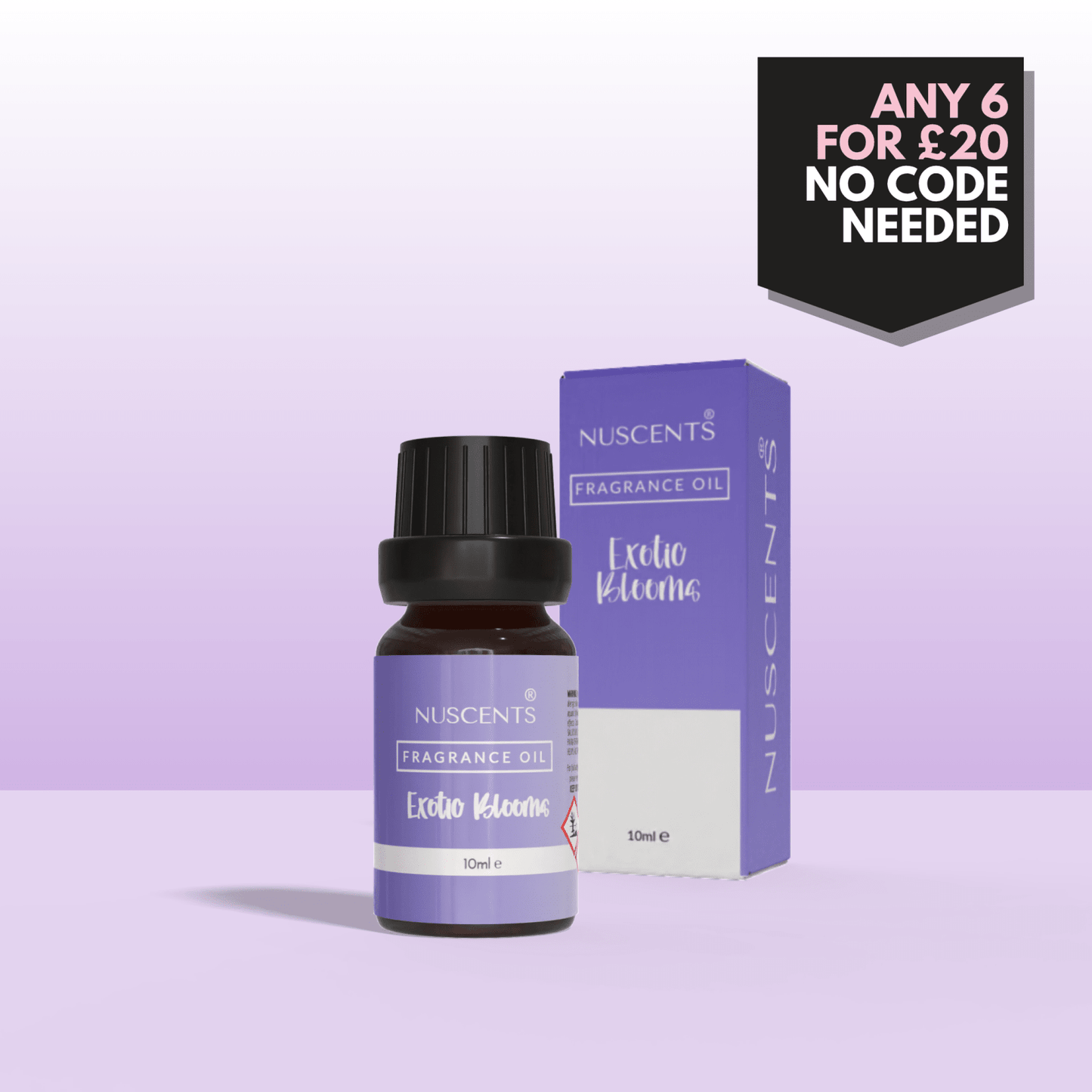 Exotic Blooms Aroma Diffuser Fragrance Oil - Nuscents