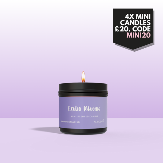Exotic Blooms Mini Candle - Nuscents