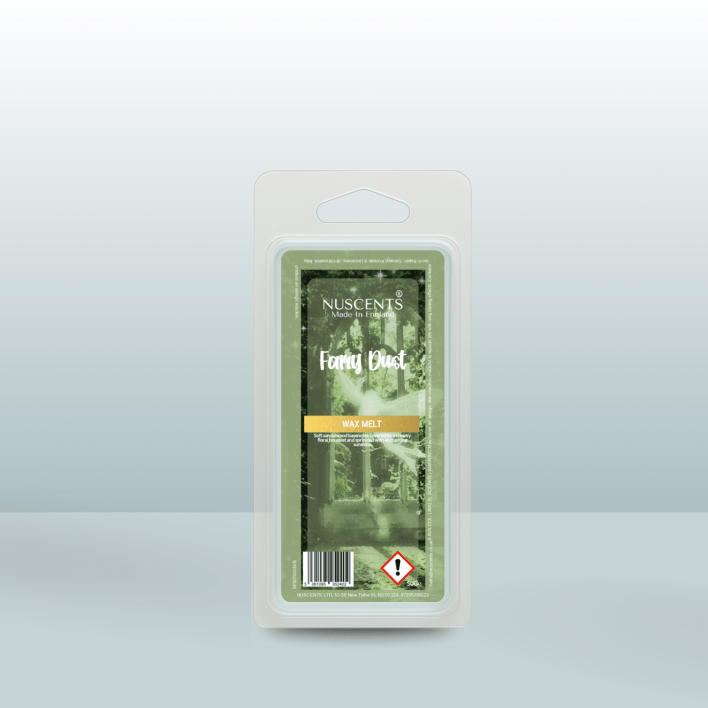 50g Fairy Dust Scented Wax Melt - Nuscents