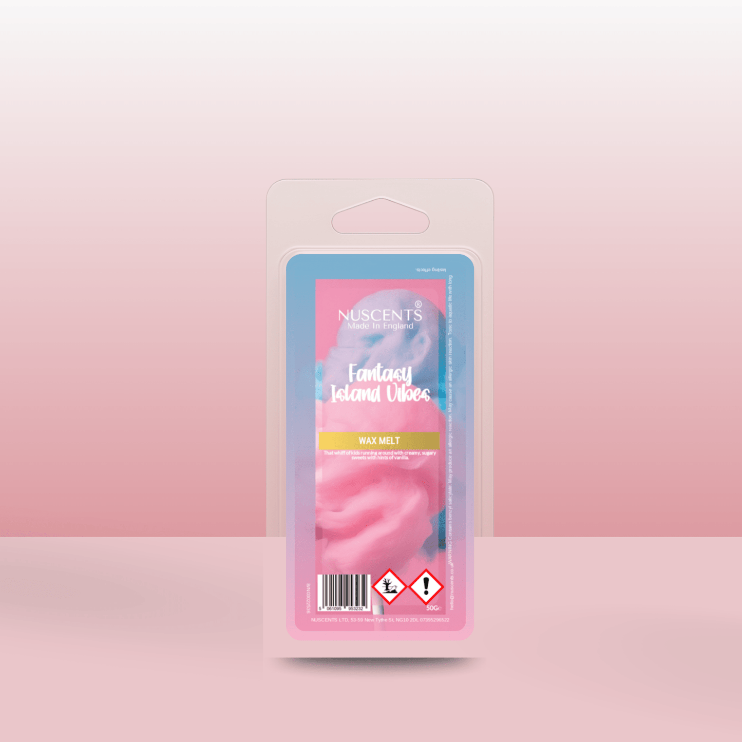 50g *Fantasy Island Vibes Scented Wax Melt - Nuscents